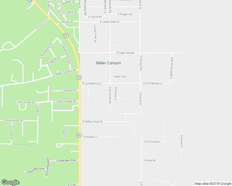 map of restaurants, bars, coffee shops, grocery stores, and more near 7935 South Fairview Place in Hereford