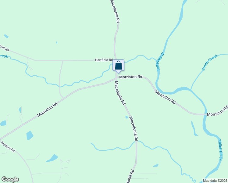 map of restaurants, bars, coffee shops, grocery stores, and more near 1133 Macedonia Road in Petal