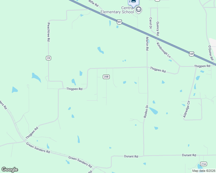 map of restaurants, bars, coffee shops, grocery stores, and more near 261 Julie Road in Pollok