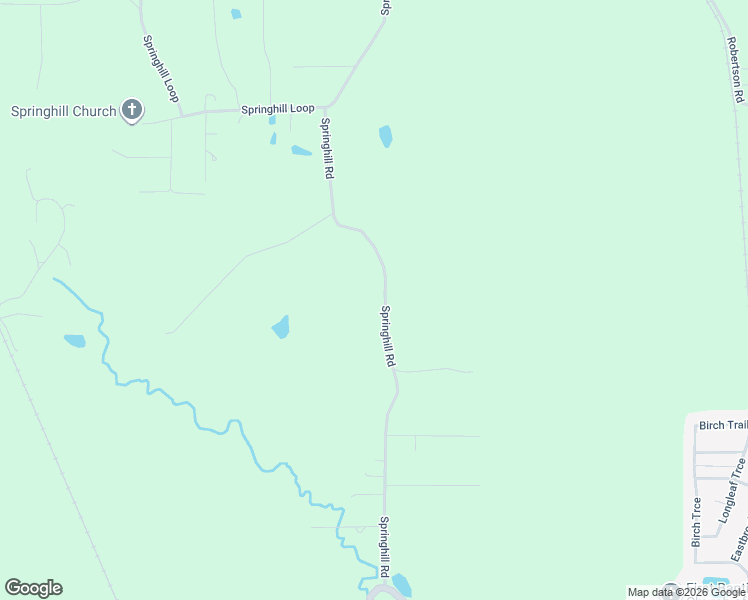 map of restaurants, bars, coffee shops, grocery stores, and more near 6715 Springhill Road in Ball