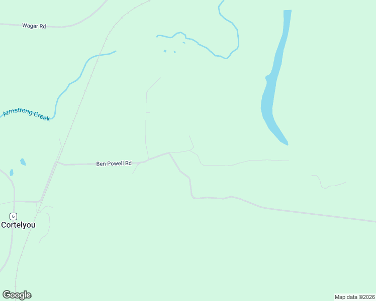 map of restaurants, bars, coffee shops, grocery stores, and more near Ben Powell Road in Wagarville