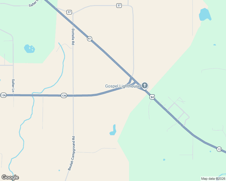 map of restaurants, bars, coffee shops, grocery stores, and more near 2680 Highway 136 in Repton