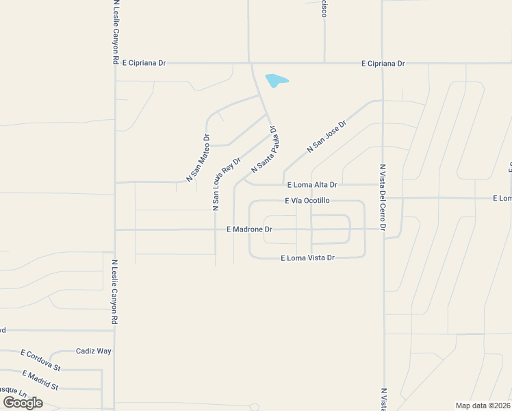 map of restaurants, bars, coffee shops, grocery stores, and more near 1605 East Vía Ocotillo in Douglas