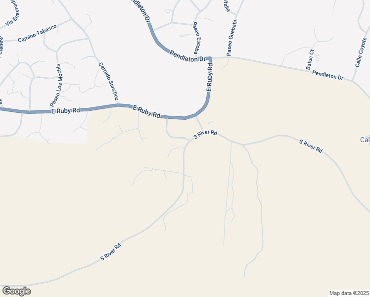 map of restaurants, bars, coffee shops, grocery stores, and more near 2219 South River Road in Nogales