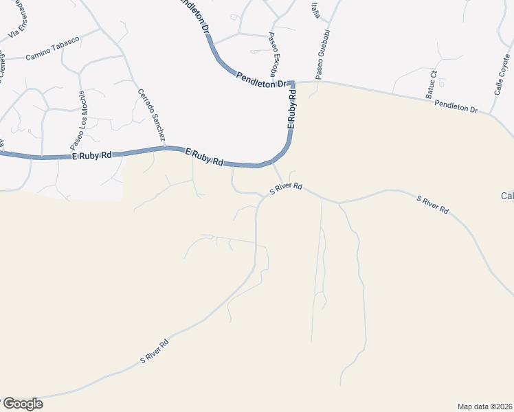 map of restaurants, bars, coffee shops, grocery stores, and more near 10 South River Road in Nogales