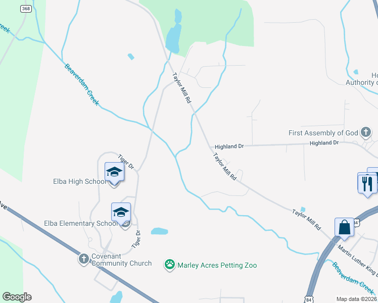 map of restaurants, bars, coffee shops, grocery stores, and more near in Elba