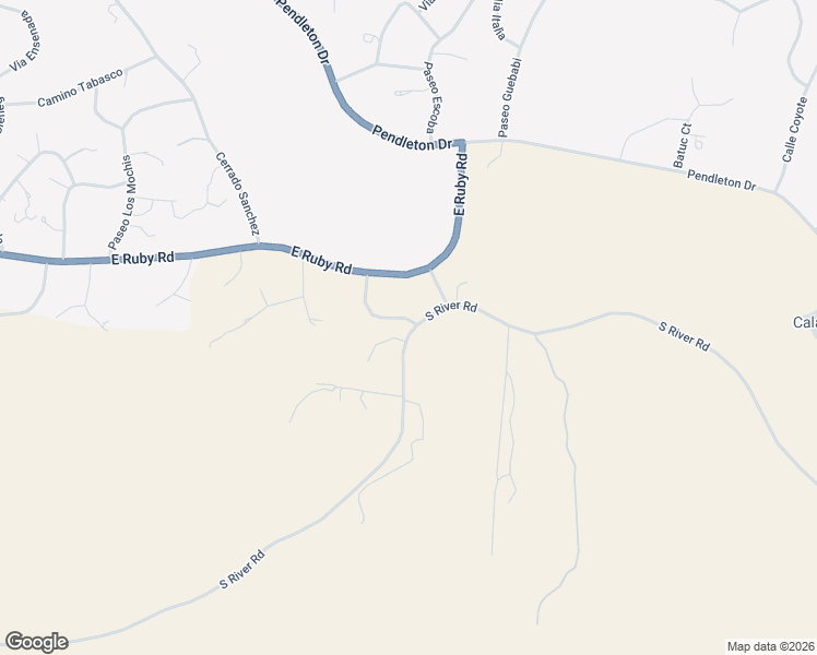 map of restaurants, bars, coffee shops, grocery stores, and more near 10 South River Road in Nogales