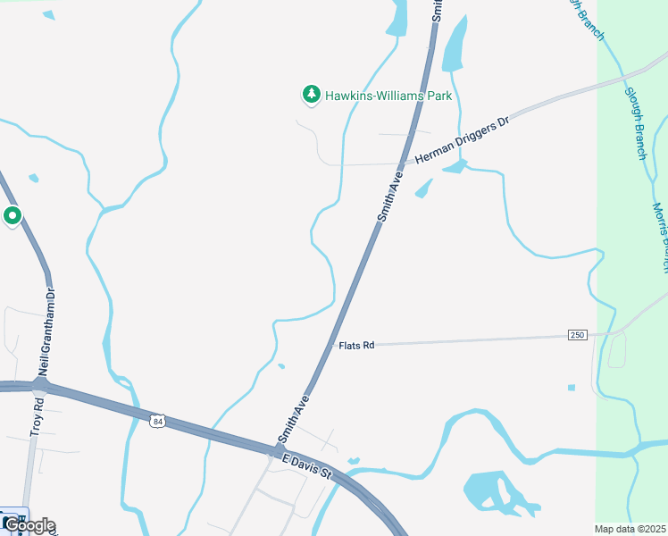 map of restaurants, bars, coffee shops, grocery stores, and more near 1323 Smith Avenue in Elba