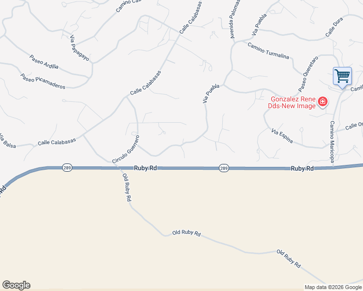 map of restaurants, bars, coffee shops, grocery stores, and more near 901 Via Puebla in Rio Rico