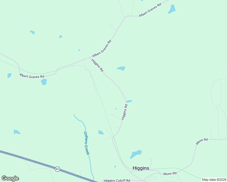 map of restaurants, bars, coffee shops, grocery stores, and more near 257 Higgins Road in Sumrall