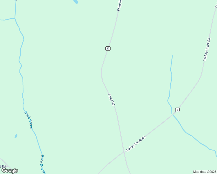 map of restaurants, bars, coffee shops, grocery stores, and more near Foley Road in Red Level