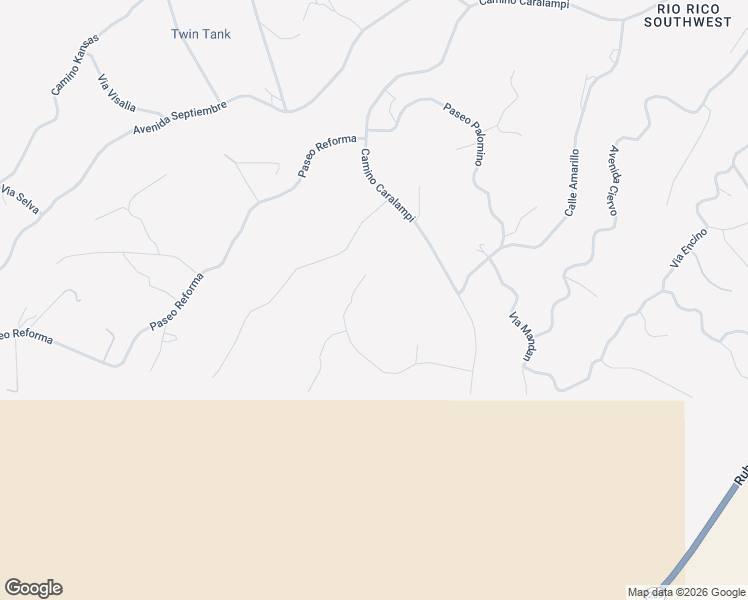 map of restaurants, bars, coffee shops, grocery stores, and more near 583 Fish Lane in Rio Rico