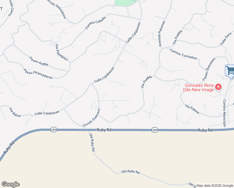 map of restaurants, bars, coffee shops, grocery stores, and more near 340 Nuevo Leon Court in Rio Rico