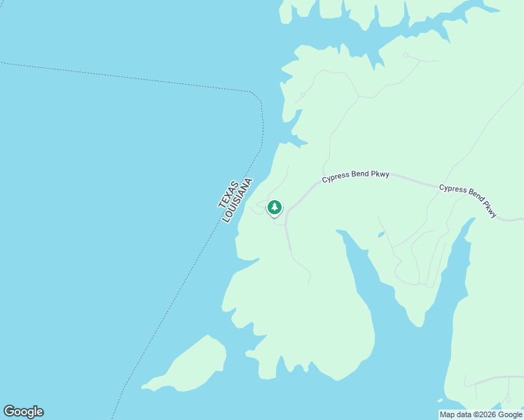 map of restaurants, bars, coffee shops, grocery stores, and more near 2000 Cypress Bend Drive in Many