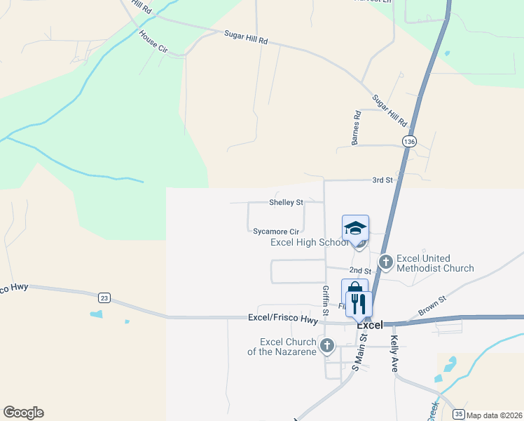 map of restaurants, bars, coffee shops, grocery stores, and more near 217 Shelley Street in Monroeville