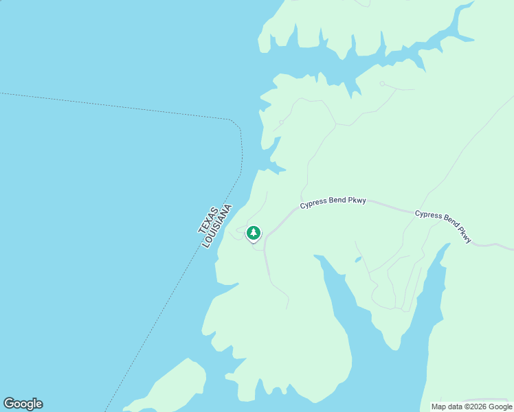 map of restaurants, bars, coffee shops, grocery stores, and more near Unnamed Road in Many