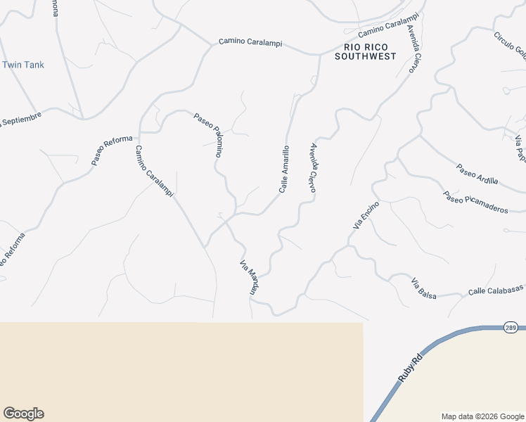 map of restaurants, bars, coffee shops, grocery stores, and more near 1050 Avenida Ciervo in Rio Rico