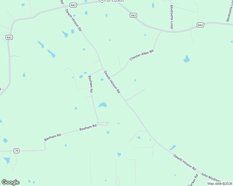 map of restaurants, bars, coffee shops, grocery stores, and more near 1044 Dewitt Hinson Road in Pollok