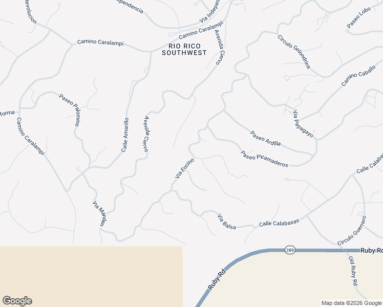 map of restaurants, bars, coffee shops, grocery stores, and more near 424 Via Encino in Rio Rico