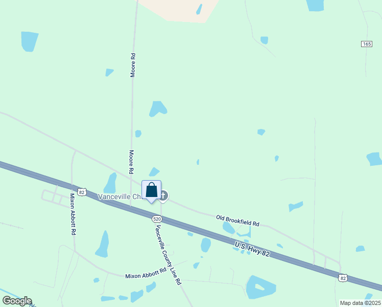 map of restaurants, bars, coffee shops, grocery stores, and more near 368 Old Brookfield Way in Tifton