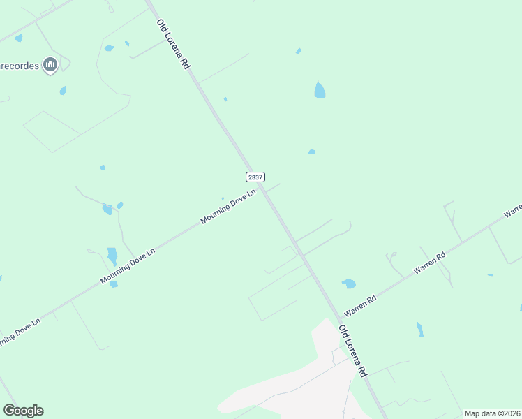 map of restaurants, bars, coffee shops, grocery stores, and more near 3696 Old Lorena Rd in Lorena