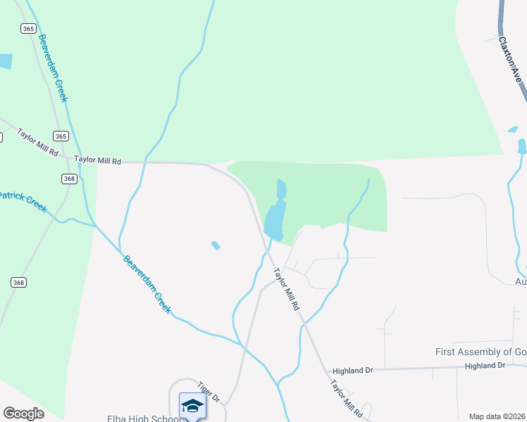 map of restaurants, bars, coffee shops, grocery stores, and more near 2400-2422 Taylor Mill Road in Elba