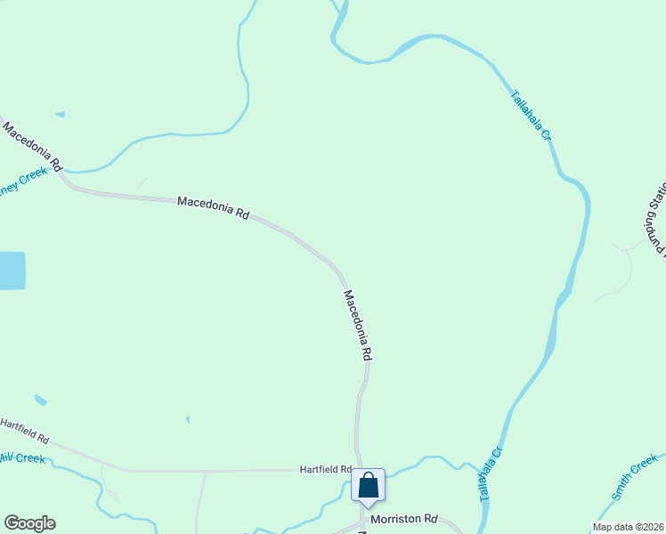 map of restaurants, bars, coffee shops, grocery stores, and more near 1296 Macedonia Road in Petal