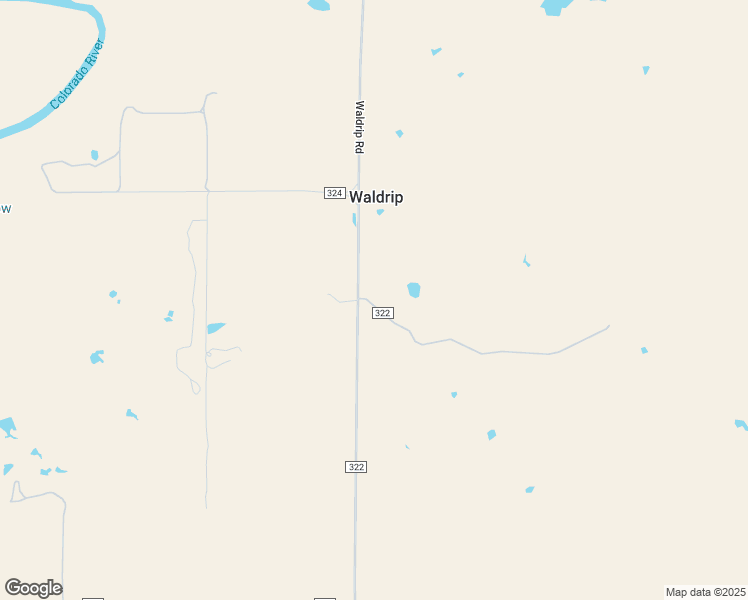 map of restaurants, bars, coffee shops, grocery stores, and more near County Road 322 in Rockwood