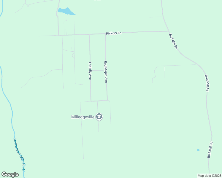 map of restaurants, bars, coffee shops, grocery stores, and more near 26 Red Maple Avenue in Nicholls