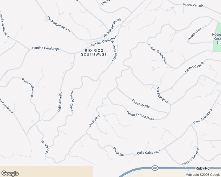 map of restaurants, bars, coffee shops, grocery stores, and more near 424 Via Encino in Rio Rico