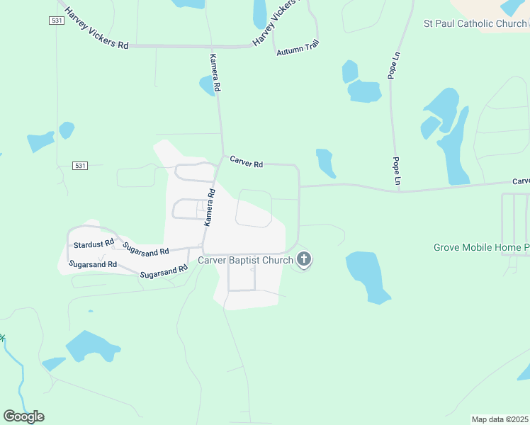 map of restaurants, bars, coffee shops, grocery stores, and more near 13 Willow Way in Douglas