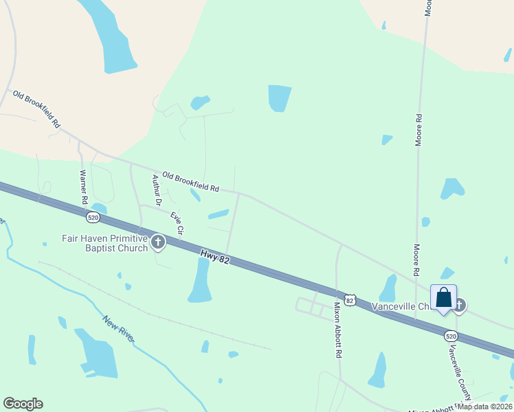 map of restaurants, bars, coffee shops, grocery stores, and more near 217 Old Brookfield Road in Tifton
