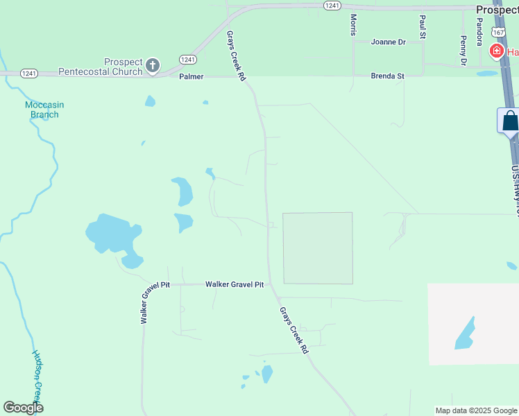map of restaurants, bars, coffee shops, grocery stores, and more near 911 Grays Creek Road in Dry Prong