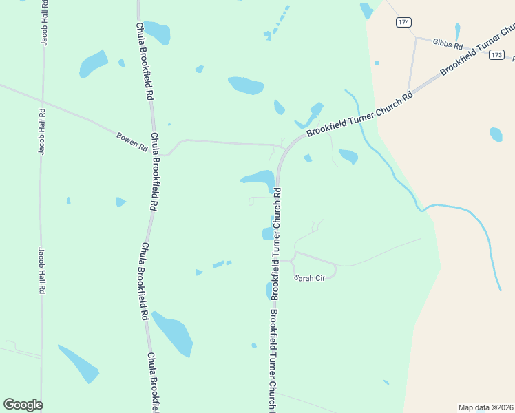 map of restaurants, bars, coffee shops, grocery stores, and more near 15 Grady Mcghee Road in Tifton