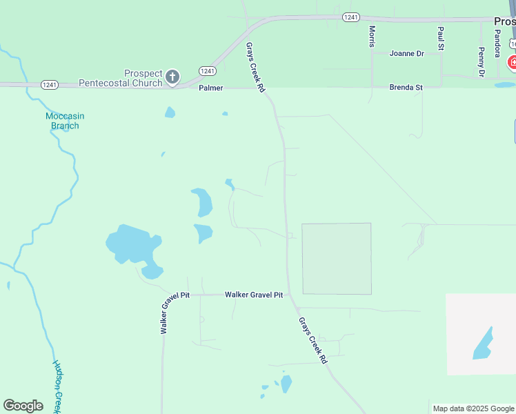 map of restaurants, bars, coffee shops, grocery stores, and more near 911 Grays Creek Road in Dry Prong