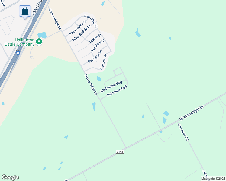 map of restaurants, bars, coffee shops, grocery stores, and more near 3065 Clydesdale Way in Robinson