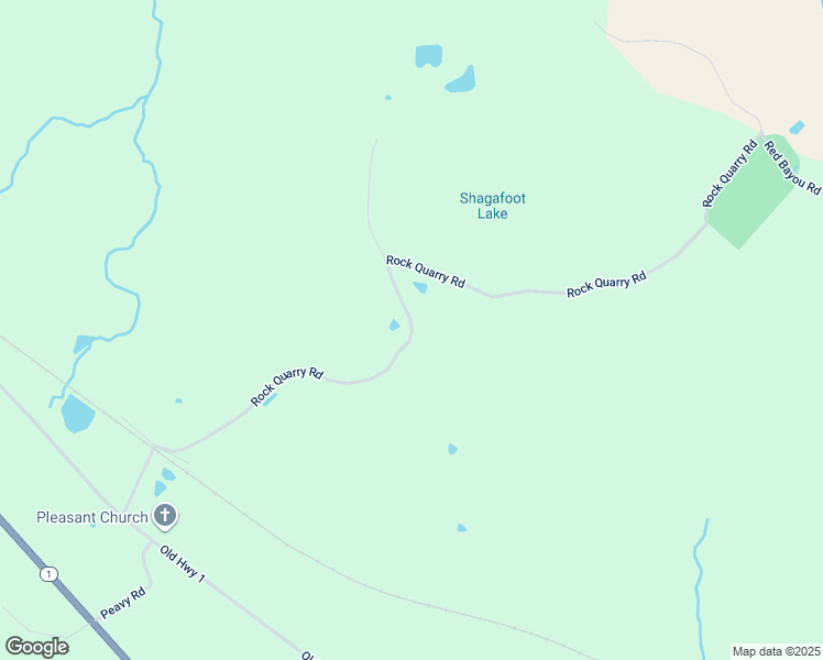 map of restaurants, bars, coffee shops, grocery stores, and more near Rock Quarry Road in Rapides Parish