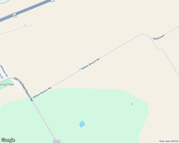 map of restaurants, bars, coffee shops, grocery stores, and more near 3439 Willow Branch Road in McGregor