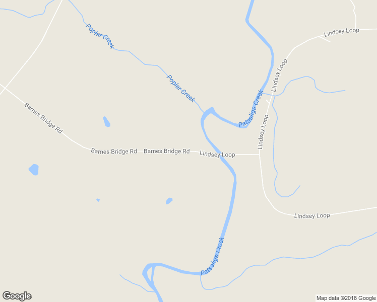 map of restaurants, bars, coffee shops, grocery stores, and more near Barnes Bridge Road in Red Level