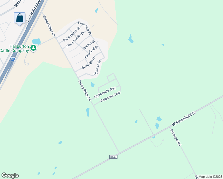 map of restaurants, bars, coffee shops, grocery stores, and more near 3028 Clydesdale Way in Robinson