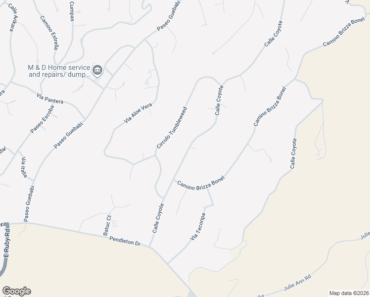 map of restaurants, bars, coffee shops, grocery stores, and more near 958 Calle Coyote in Rio Rico