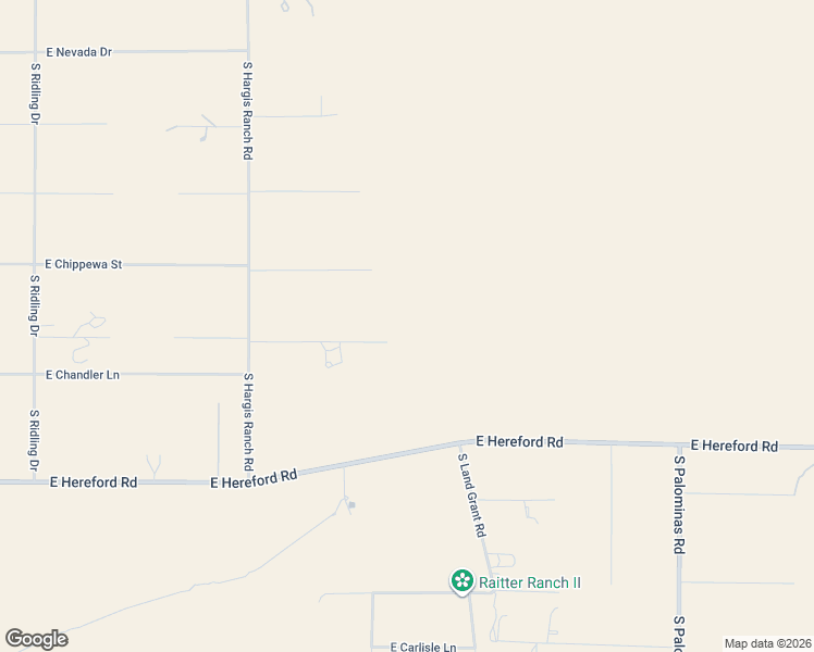 map of restaurants, bars, coffee shops, grocery stores, and more near 10159 East Rocking Ranch Road in Hereford