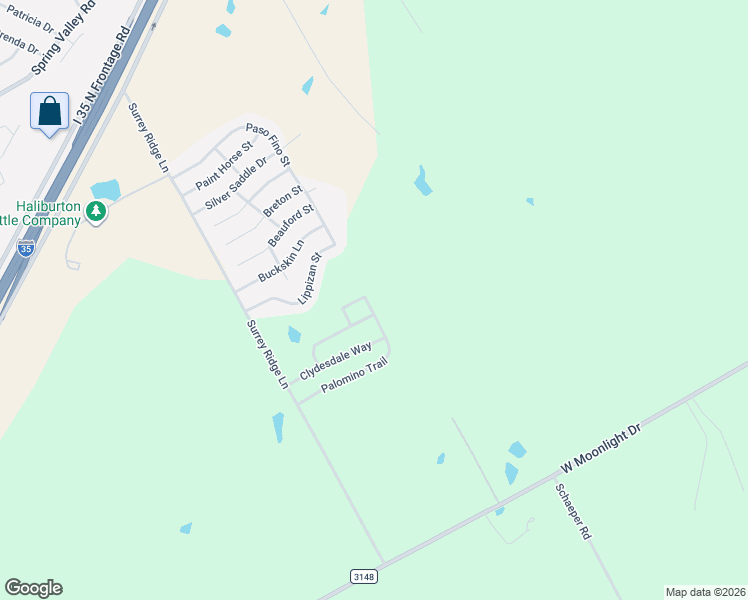 map of restaurants, bars, coffee shops, grocery stores, and more near 3009 Andalusian Lane in Robinson