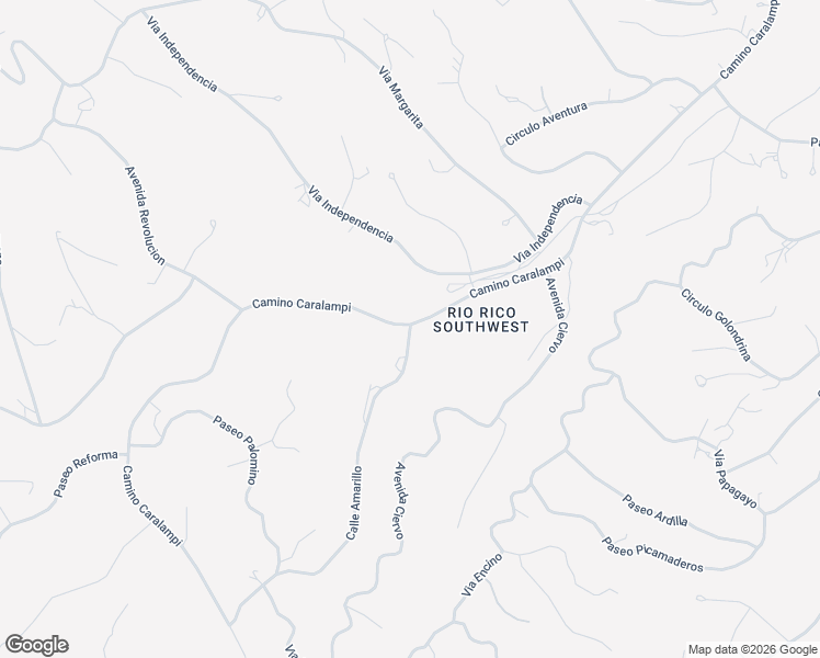 map of restaurants, bars, coffee shops, grocery stores, and more near 901 Calle Amarillo in Rio Rico