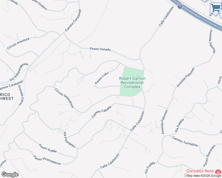 map of restaurants, bars, coffee shops, grocery stores, and more near 972 Circulo Golondrina in Rio Rico