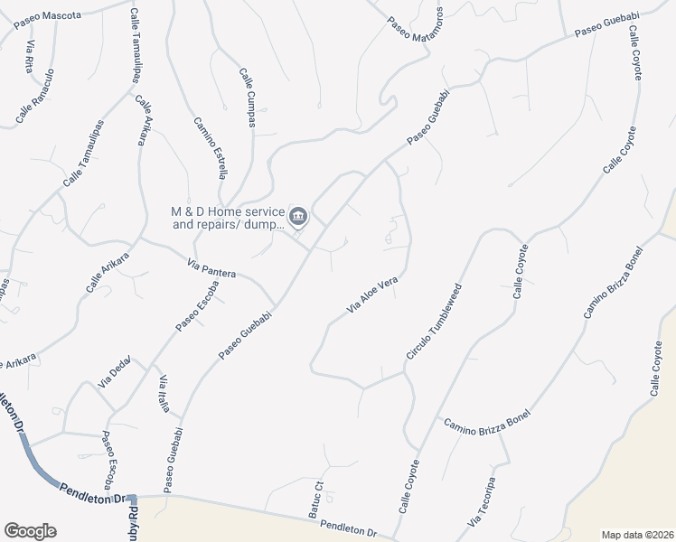 map of restaurants, bars, coffee shops, grocery stores, and more near 982 Globo Corte in Rio Rico