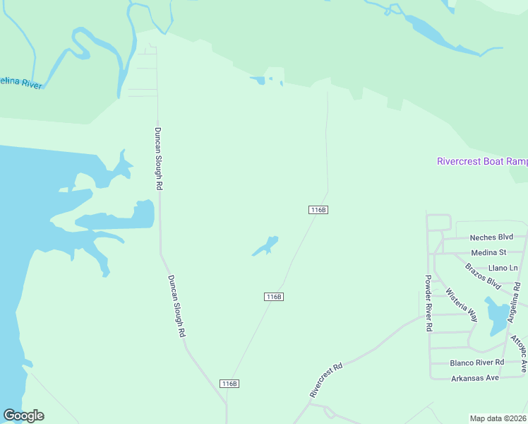 map of restaurants, bars, coffee shops, grocery stores, and more near 1011 Frank Jones Road in Lufkin