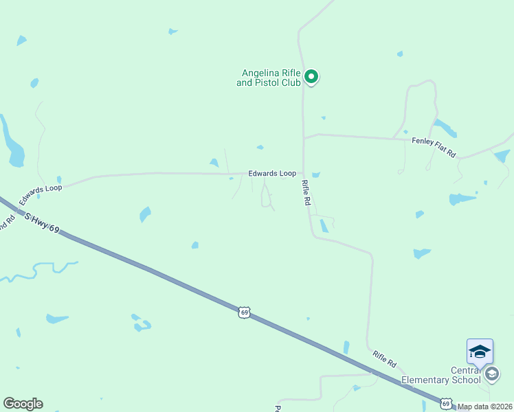 map of restaurants, bars, coffee shops, grocery stores, and more near 1122 Edwards Loop in Pollok