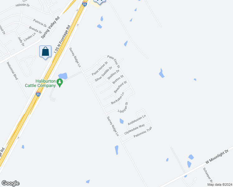 map of restaurants, bars, coffee shops, grocery stores, and more near 3048 Beauford Street in Robinson