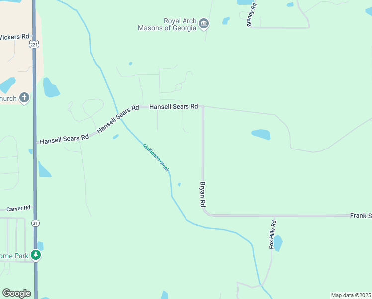 map of restaurants, bars, coffee shops, grocery stores, and more near 798 Hansell Sears Road in Douglas